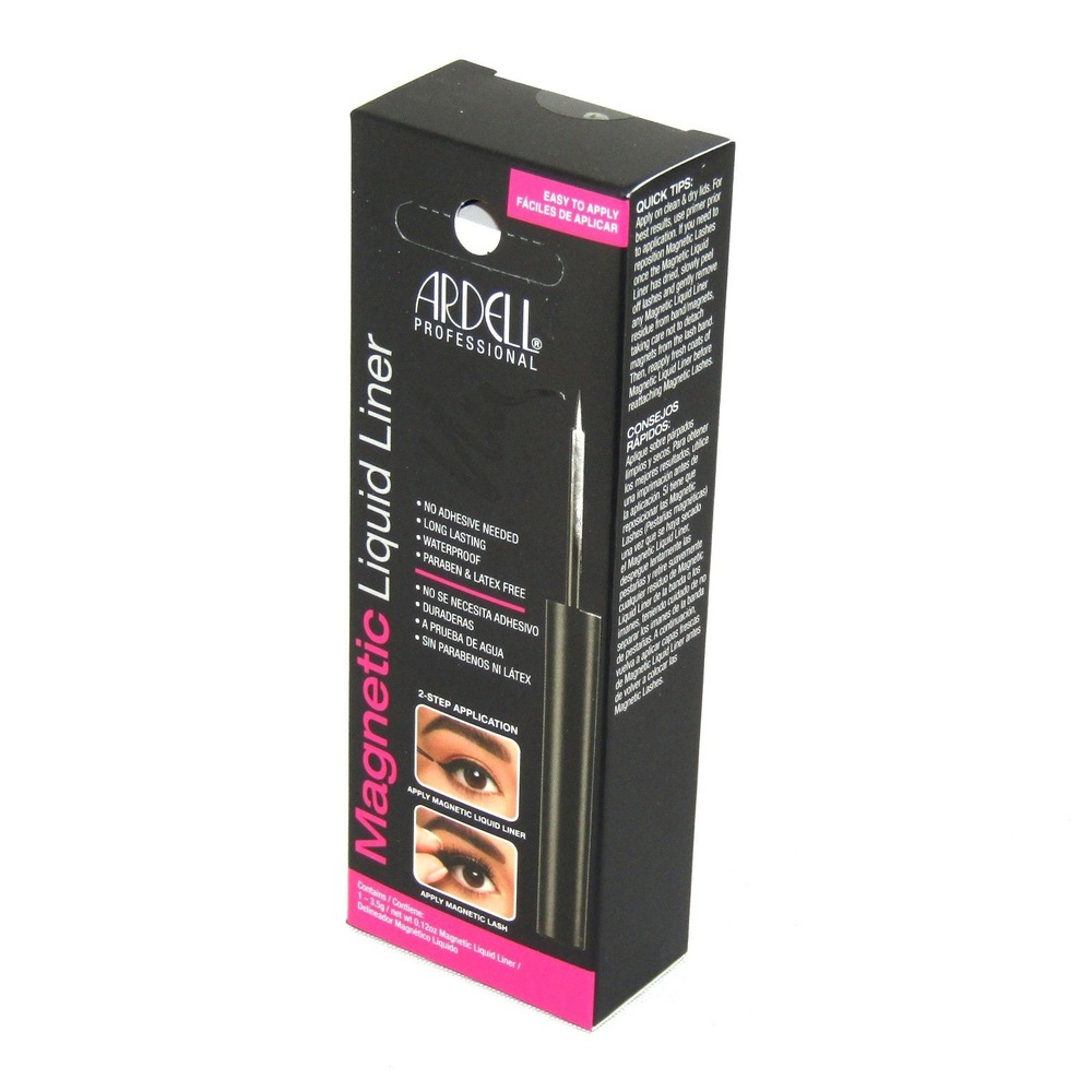 Ardell Magnetic Liquid Liner Womens 0.12oz Black Waterproof Long Lasting